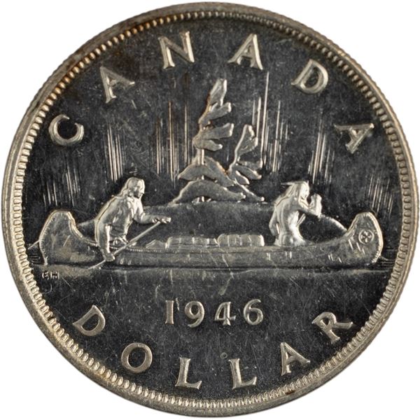 Canada 1946 Silver Dollar