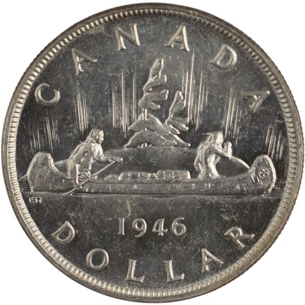 Canada 1946 Silver Dollar