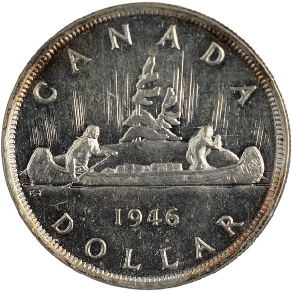 Canada 1946 Silver Dollar