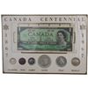 Image 1 : Canada 1967 Coin and Banknote Set