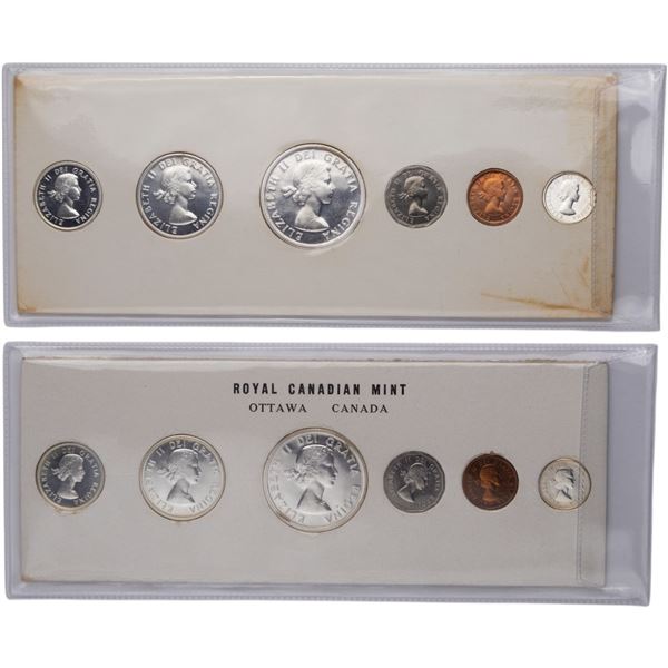 Canada 1959 and 1960 Proof Like Coin Sets (2 Sets)