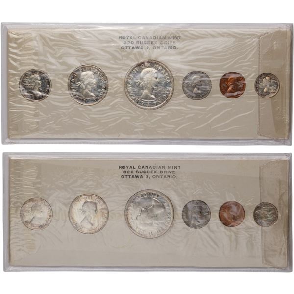 Canada 1960 Proof Like Coin Sets (2 Sets)
