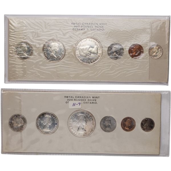 Canada 1960 Proof Like Coin Sets (2 Sets)