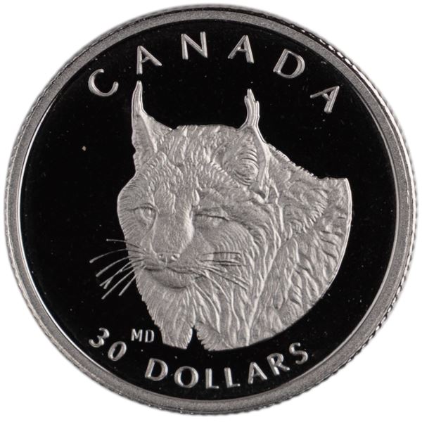 Canada 1995 $30 Lynx 1/10 oz Platinum