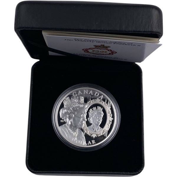 Canada 2022 $1 Platinum Jubilee of Queen Elizabeth II Special Edition