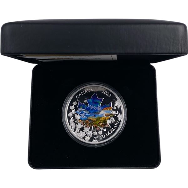 Canada 2022 $50 Canadian Collage 3oz Pure Silver Coin