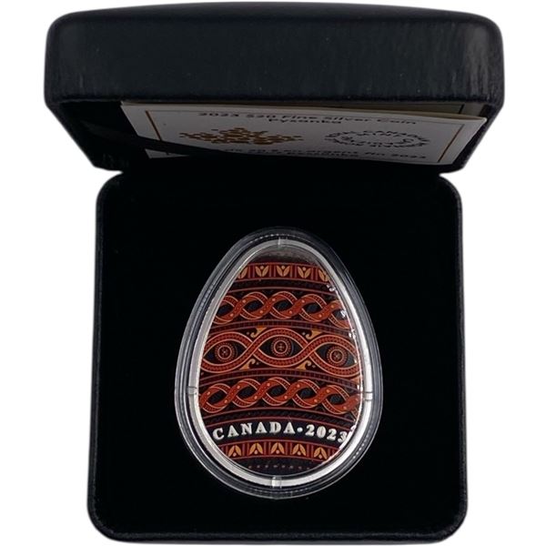 Canada 2023 $20 Pysanka Pure Silver Coin