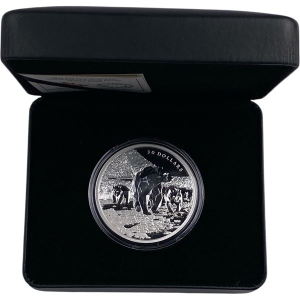 Canada 2023 $30 Multifaceted Animal Family: Grizzly Bears 2oz Pure Silver Coin