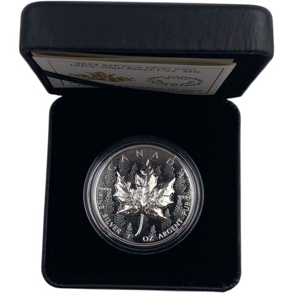 Canada 2024 $20 Ultra High Relief 1oz Silver Maple Leaf Pure Silver Coin