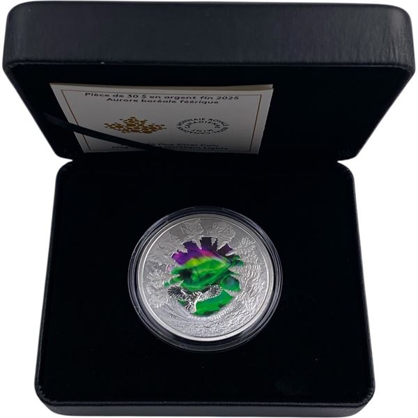 Canada 2024 $30 Magic of the Northern Lights Pure Silver Coin