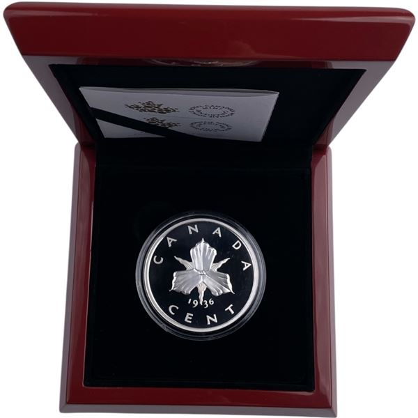 Canada 2024 1 Cent Lost Designs: Emanuel Hahn's Trillium 2oz Pure Silver Coin