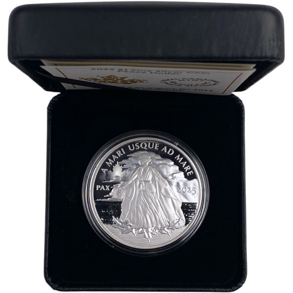 Canada 2025 $1 Peace Dollar Pure Silver Coin