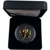 Image 1 : Canada 2025 $20 Gilded Elegant Maple 1oz Pure Silver Coin with Rhodium & Gold Plating
