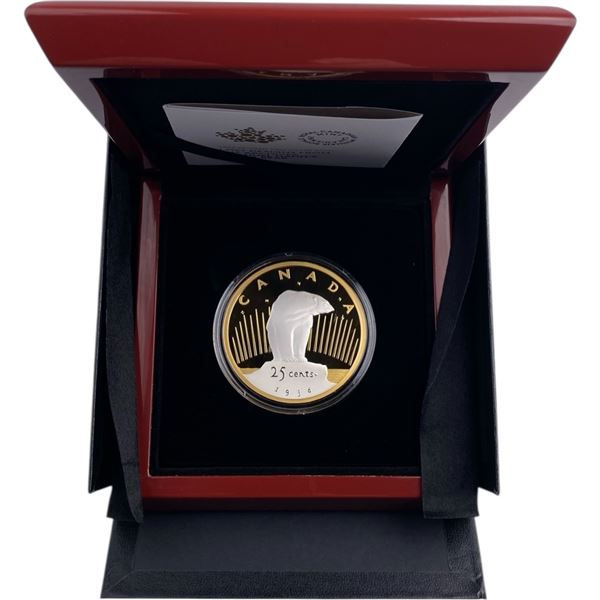 Canada 2025 25 Cent Lost Designs: Emanuael Hahn's Polar Bear Pure Silver Coin