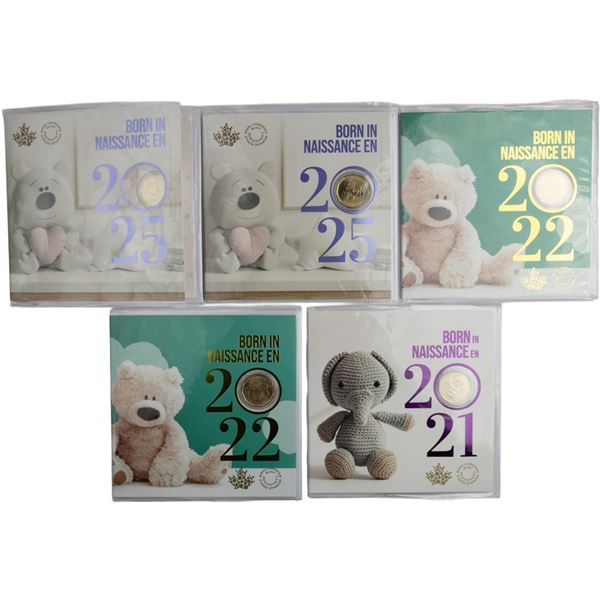 Canada Baby Gift Sets Collection Lot (5 Sets)