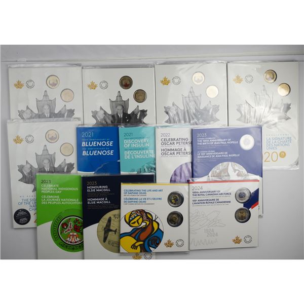 Canada Collector Keepsake Card Sets (13 Sets)