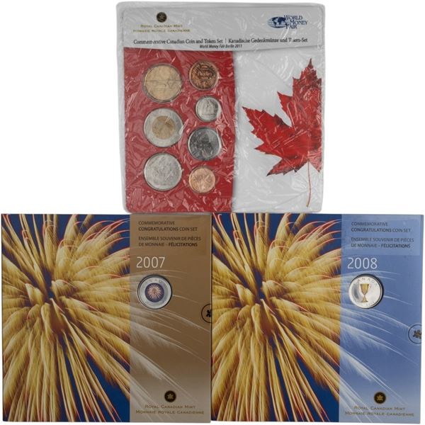 Canada Gift Set Collection Lot (3 Sets)