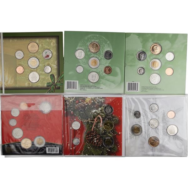 Canada Holiday Gift Set Collection Lot (6 Sets)