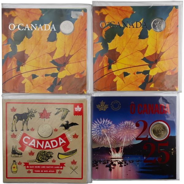 Canada O'Canada Gift Set Collection Lot (4 Sets)