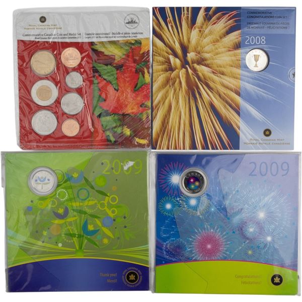Canada RCM Gift Set Collection Lot (4 Sets)