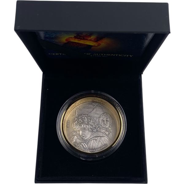 Samoa 2023 $5 The Lord of the Rings: The One Ring 3oz Pure Silver Coin