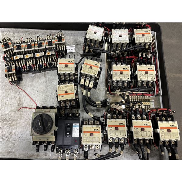 Lot of Misc. Fuji Circuit Breakers