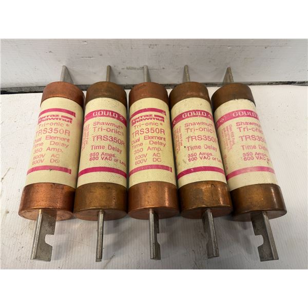 (5) Gould #TRS350R Fuses