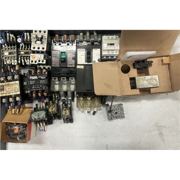 Lot of Misc. Circuit Breakers & Contactors