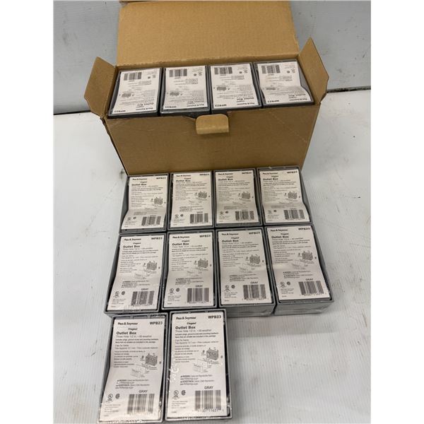 Lot of (22) Pass & Seymour #WPB23 Weather Proof Outlet Boxes