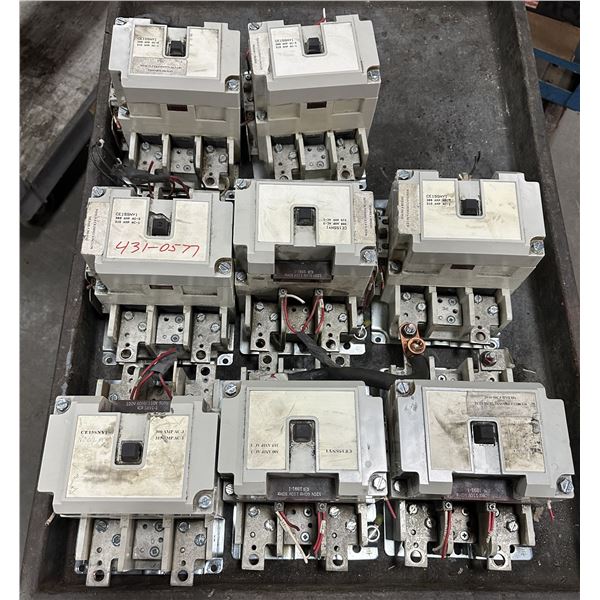 Lot of (8) Cutler Hammer #CE15SNY1 Contactors