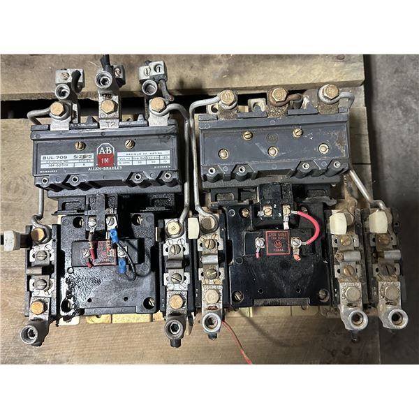 (2) Allen-Bradley #709-DOD46 Size 3 Motor Starters