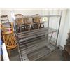 Image 1 : Stainless Steel Storage Rack On Wheels