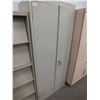 Image 1 : 2 Door Metal Storage Cabinet