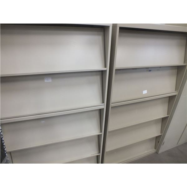 3 Metal Pamphlet Cabinets