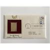 Image 1 : Family Unity: Traditional American Values Gold Stamp Replica First Day Cover