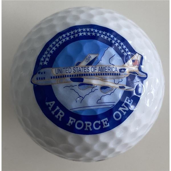Air Force One Presidential Plane golf ball
