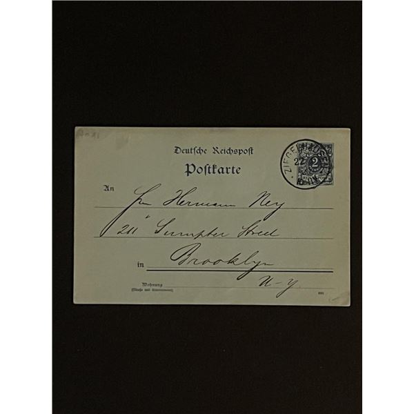 1900 German Stamped Letter