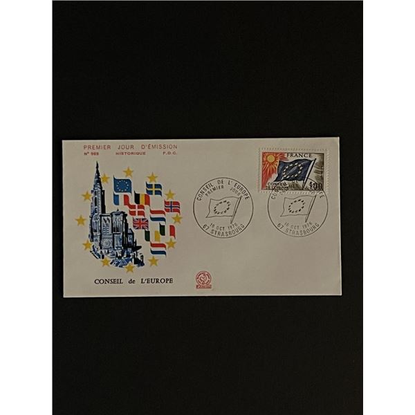 1976 Conseil De L Europe France First Day Cover