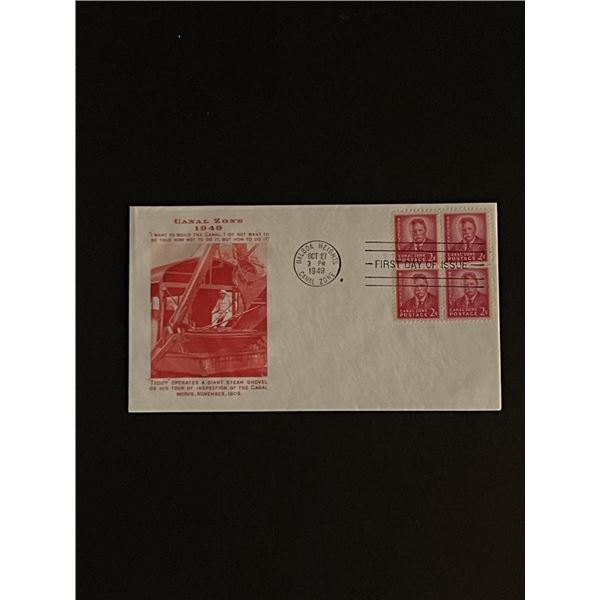 1949 Canal Zone First Day Cover