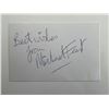 Image 1 : Michael Feast original signature