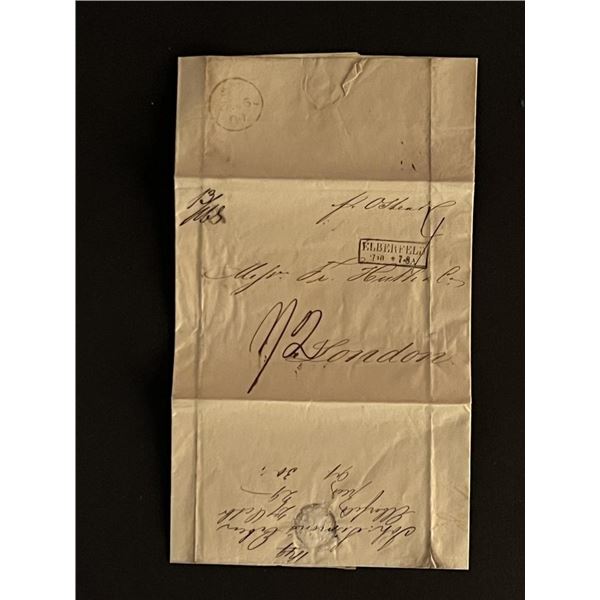 1849 Stamped Letter