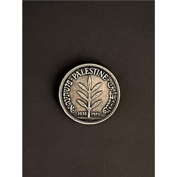 1935 Palestine Silver Coin 100 Mils