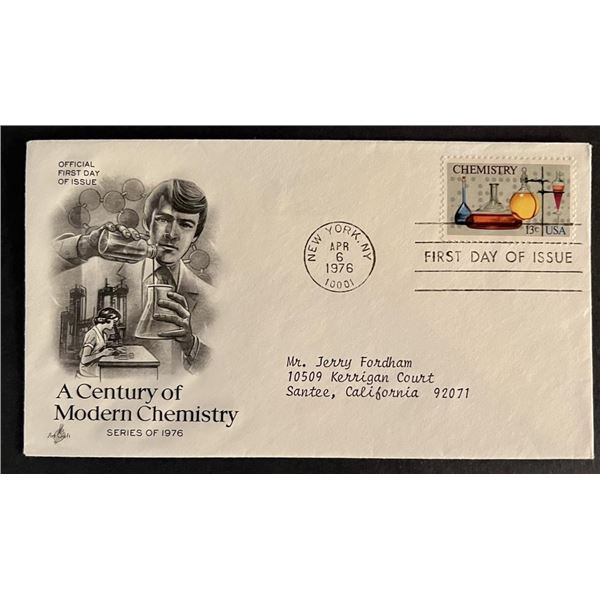Century Of Modern Chemistry First Day Cover