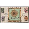 Image 1 : Pressed Flower Art FDC 1992.