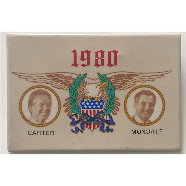 Jimmy Carter 1980 campaign pin