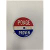 Image 1 : Poage is Proven pin