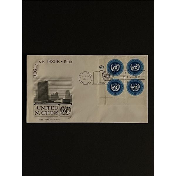 1965 United Nations New York First Day Cover