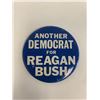 Image 1 : Another Democrat for Reagan Bush pin