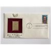 Image 1 : James Weldon Johnson Black Heritage Series Gold Stamp Replica First Day Cover