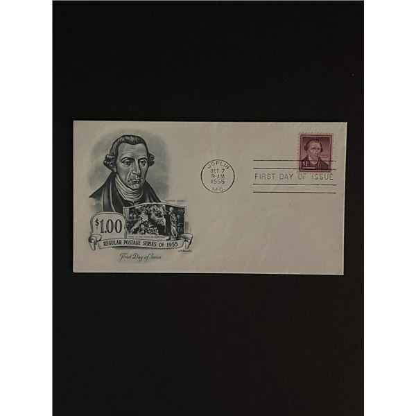 1955 Patrick Henry First Day Cover